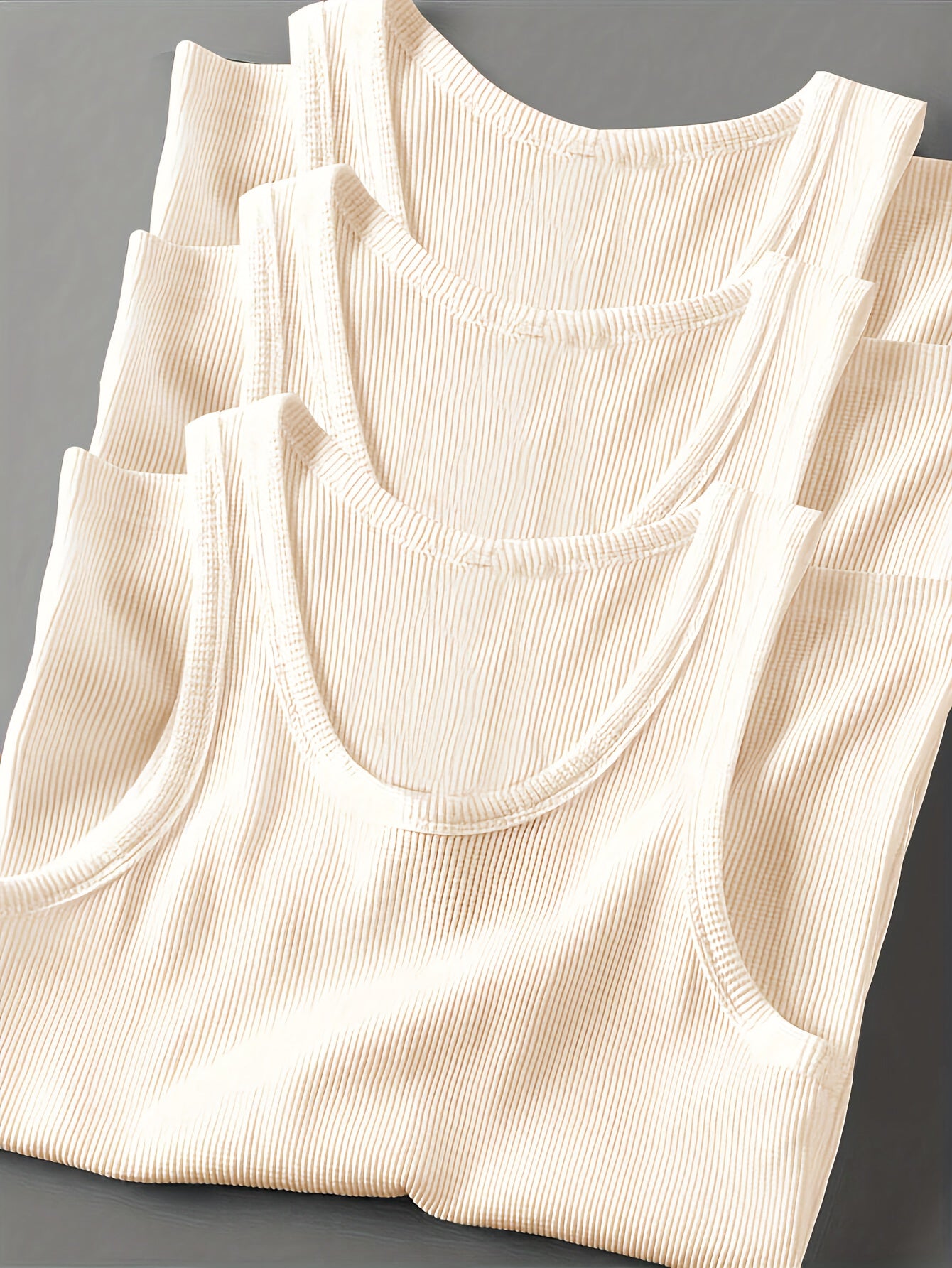 3pcs Men's Solid Color Sleeveless Tank Tops - Sporty Slim Fit, Breathable Stretch Fabric, Round Neck, Machine Washable, All-Season Casual & Athletic Wear