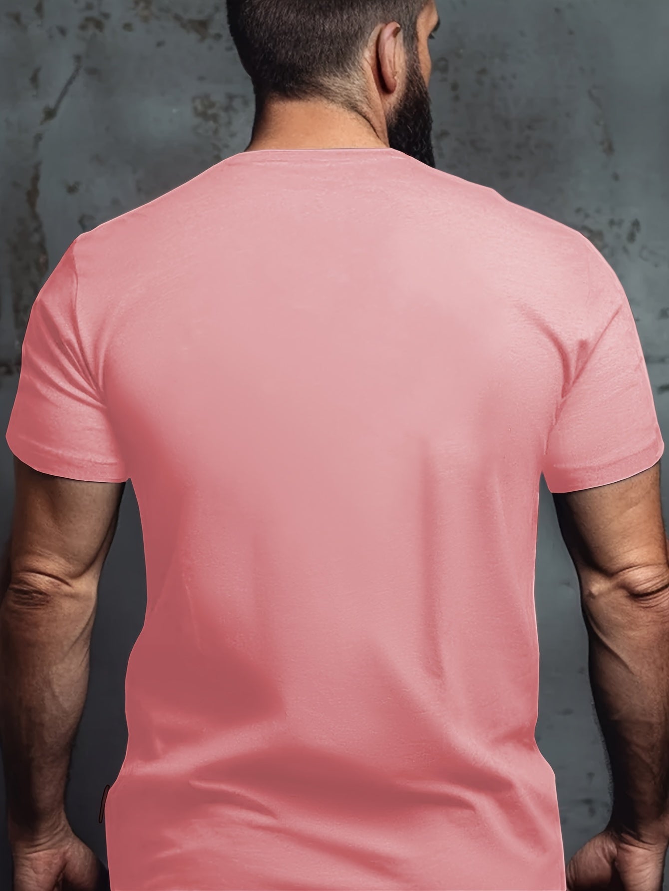 Bold Graphic Tee Plus Size Men's Casual Short Sleeve T-Shirt