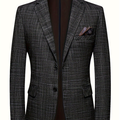 Spring and Autumn New Trendy Slim-Fit Korean Style Comfortable Business Casual Suit Jacket for Young Men