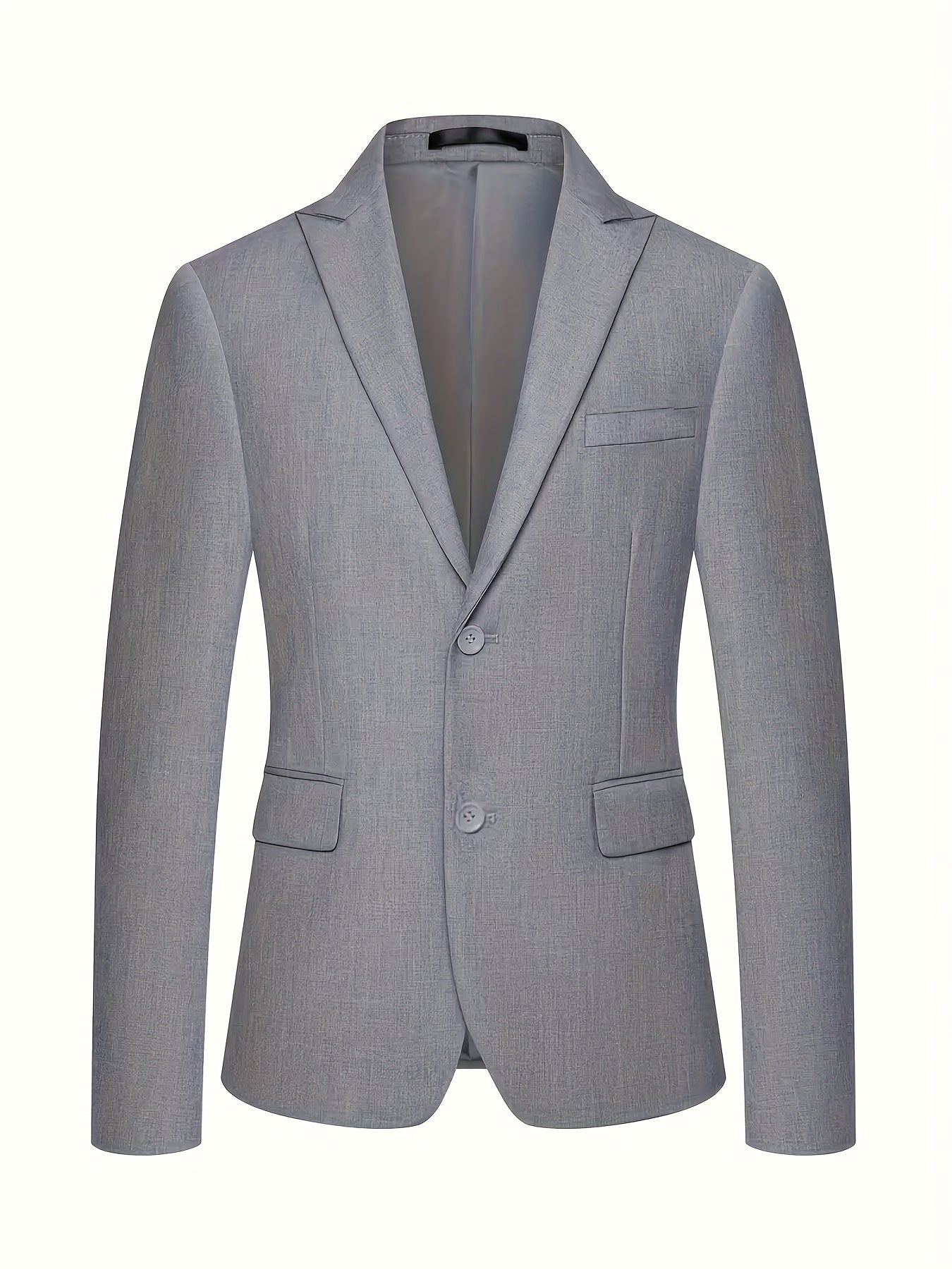 Men's Three-Piece Suit with Vest, Trousers, and Jacket for Weddings and Important Occasions