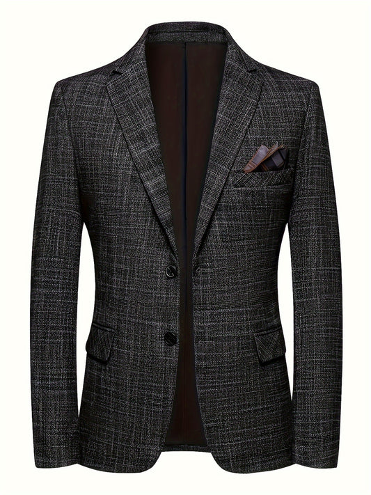 Spring and Autumn New Trendy Slim-Fit Korean Style Comfortable Business Casual Suit Jacket for Young Men