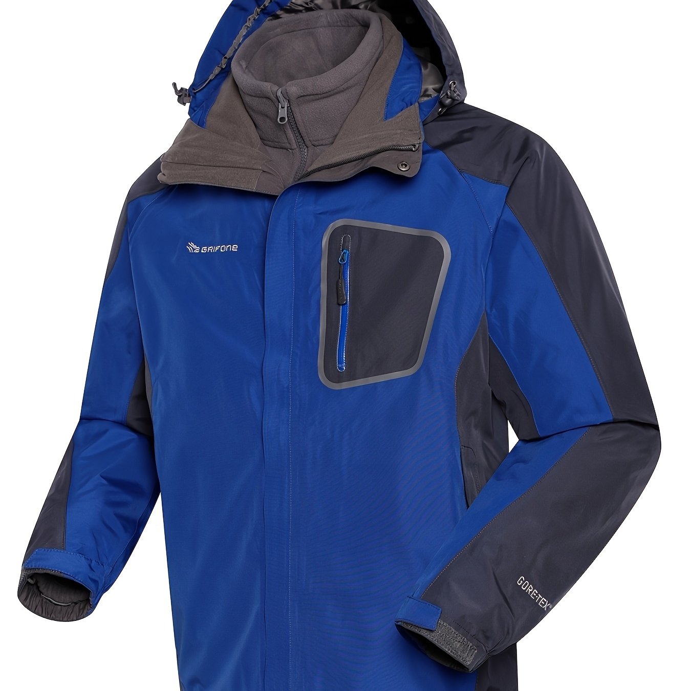 G-1357A Men's Two-Piece Set Jacket Goretex Imported High-End Fabric with English Size Label