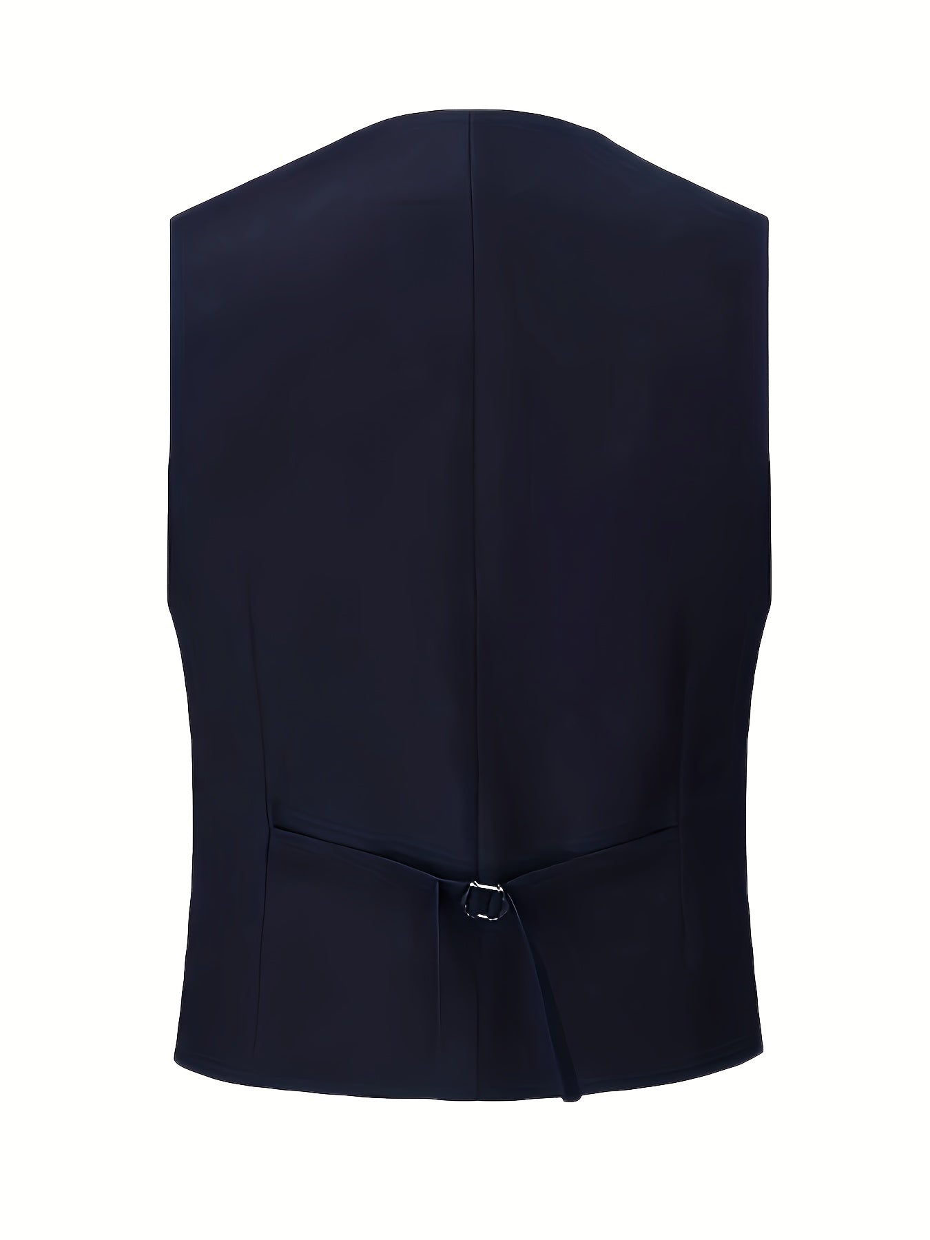 Men'S Premium Three-Piece Suit - Formal Blazer, Trousers & Vest with Black Tie & Pocket Square - Ideal for Weddings, Work, and Formal Events - Durable Woven Fabric,