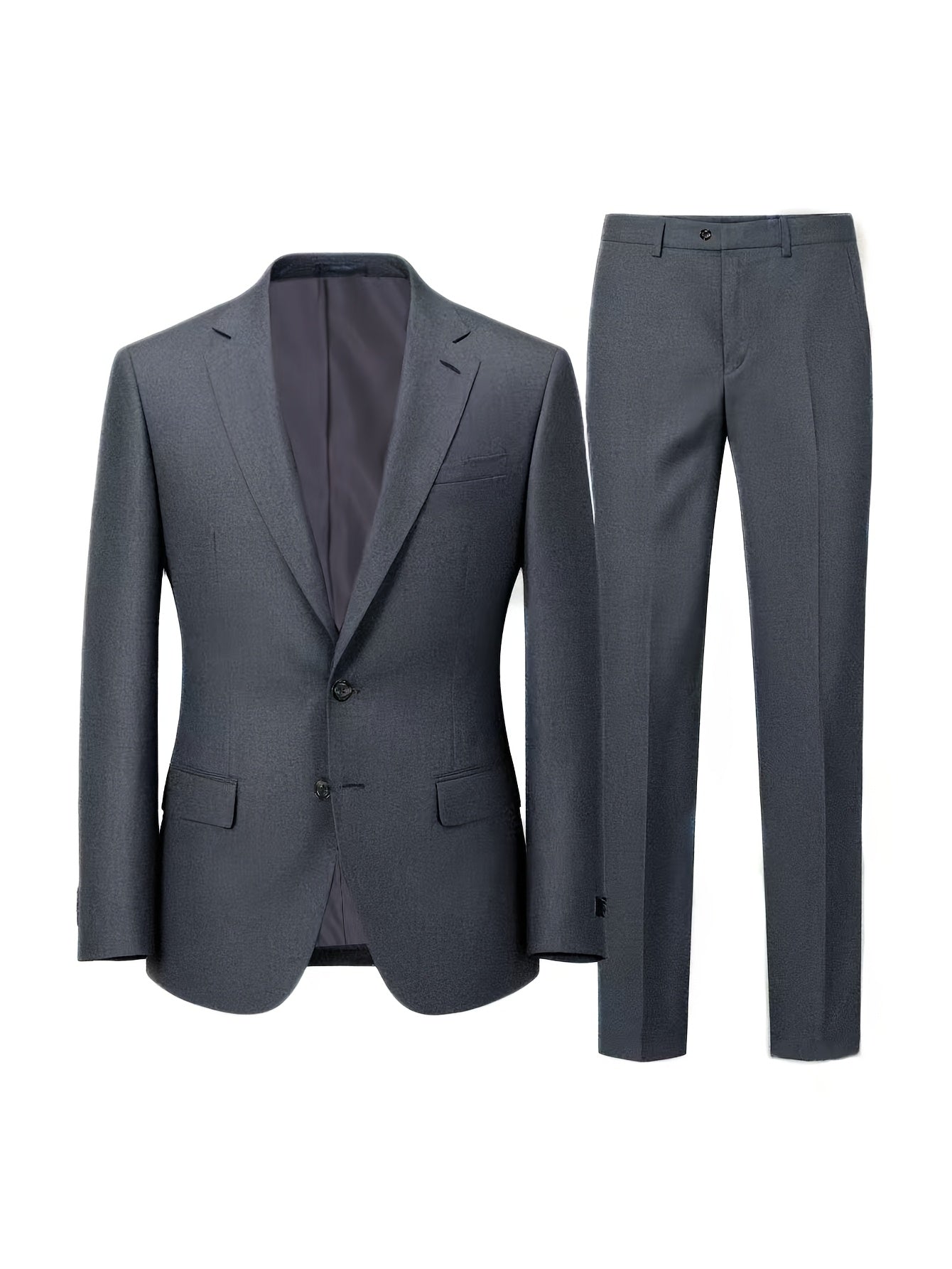 Men'S Suit Set, Suit Jacket And Trousers Set, Professional Attire Suitable For Interviews, Gatherings, Leisure And Holiday Gifts