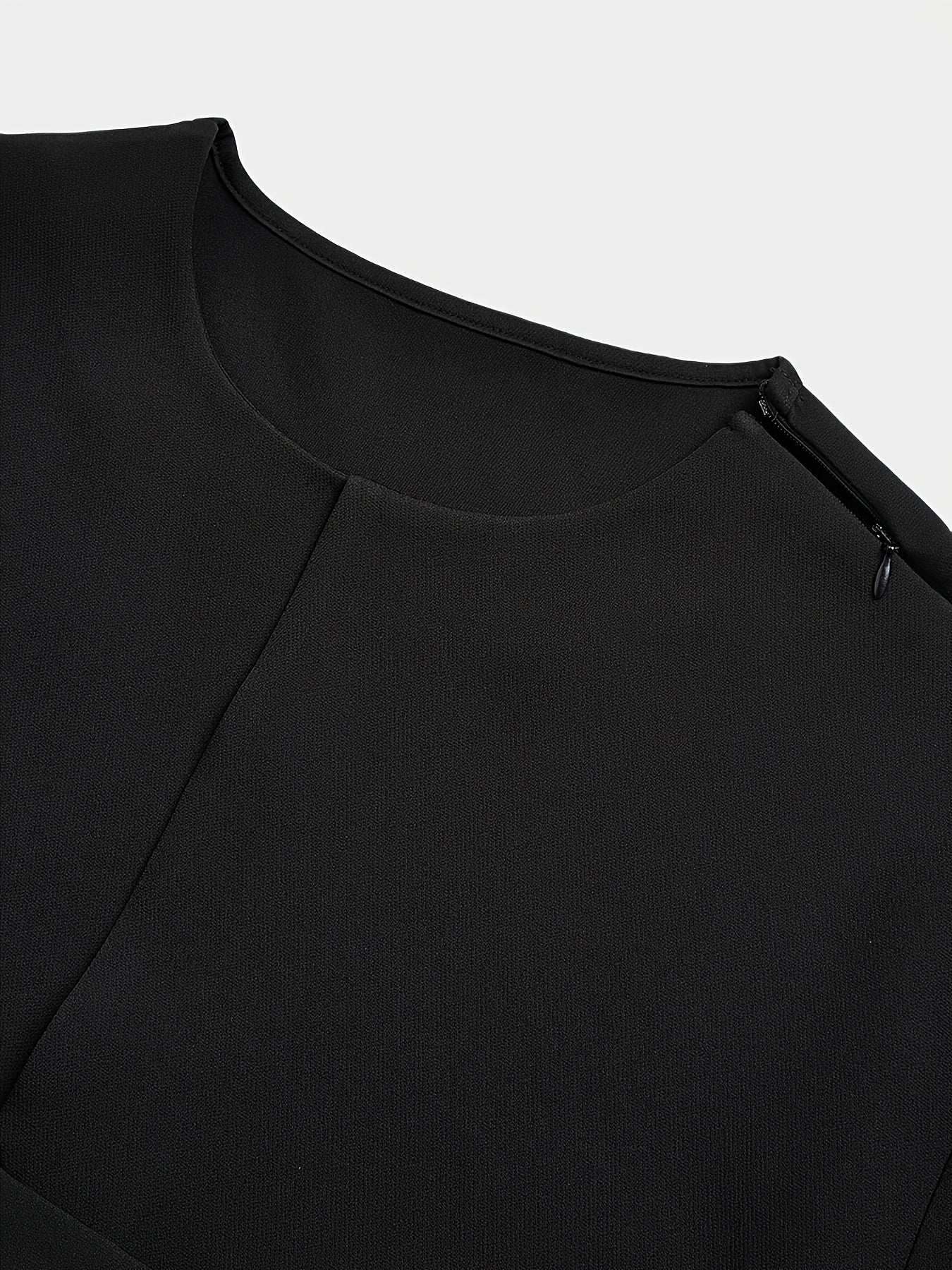 Men'S Suit, Short Sleeve Top, Round Neck, Fake Pocket Design, Hem Slit, Elastic Pants, Plus Size Men'S Suit, Men'S Casual Shirt and Pants Set,