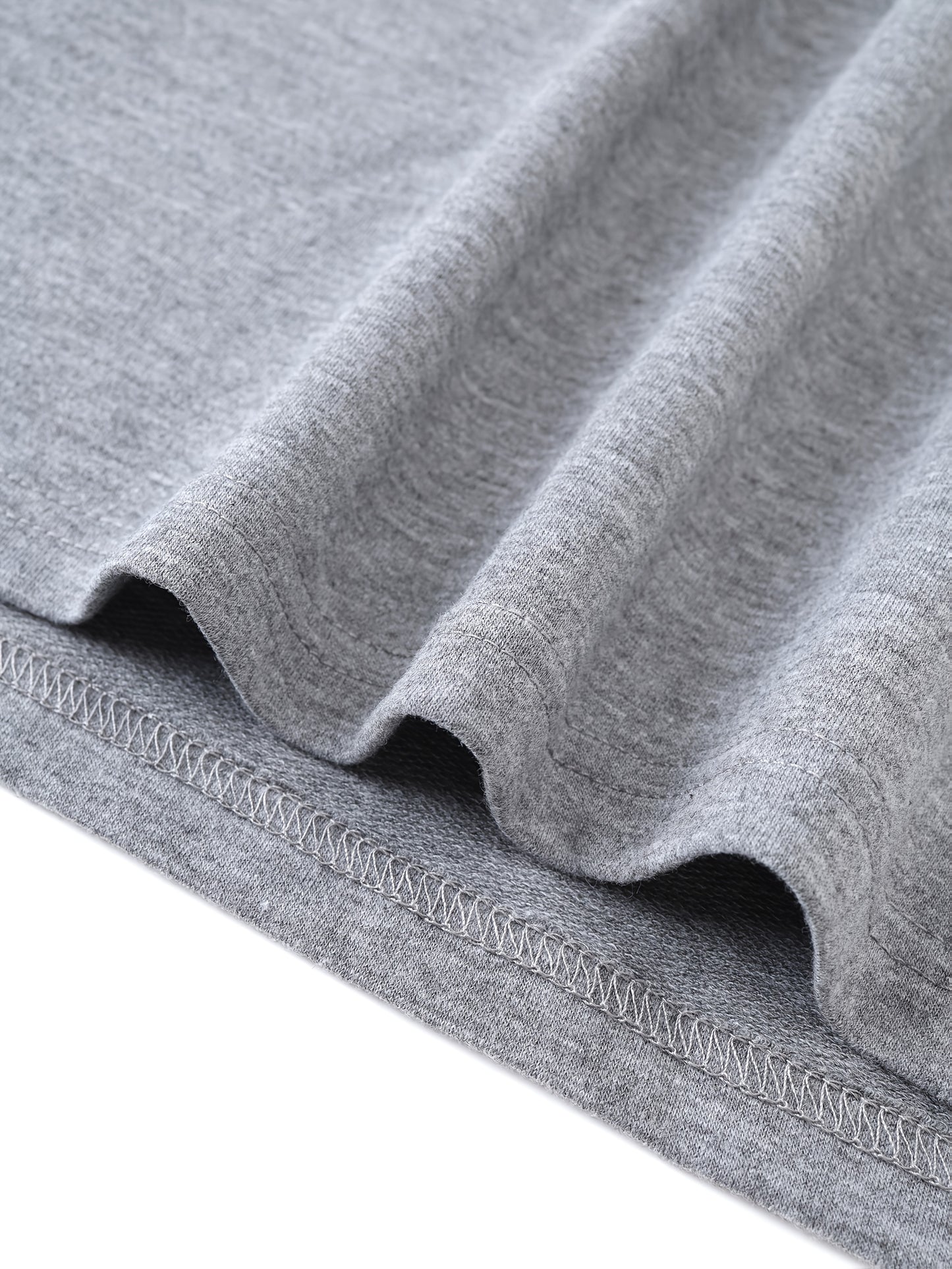 Stretchy T-Shirt Casual Stretchy Polyester Blend Men's Color Block Half-Zip Collared Long Sleeve T-Shirt | Machine Washable, Ideal for Spring & Fall